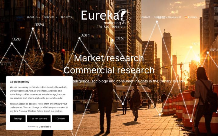 Screenshot of eurekamarketing.es