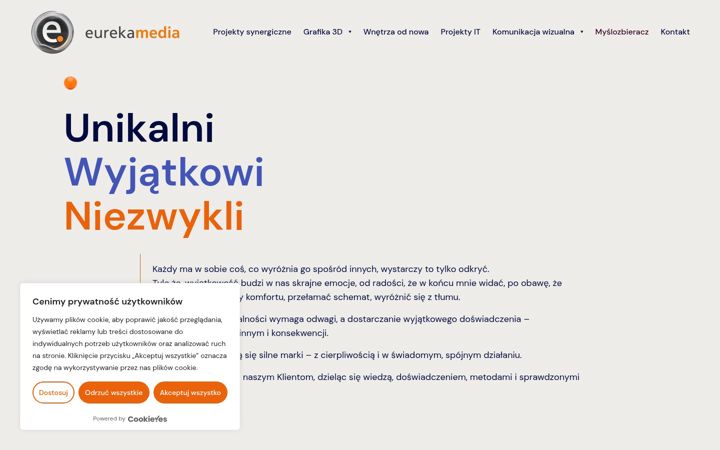 Screenshot of eurekamedia.pl