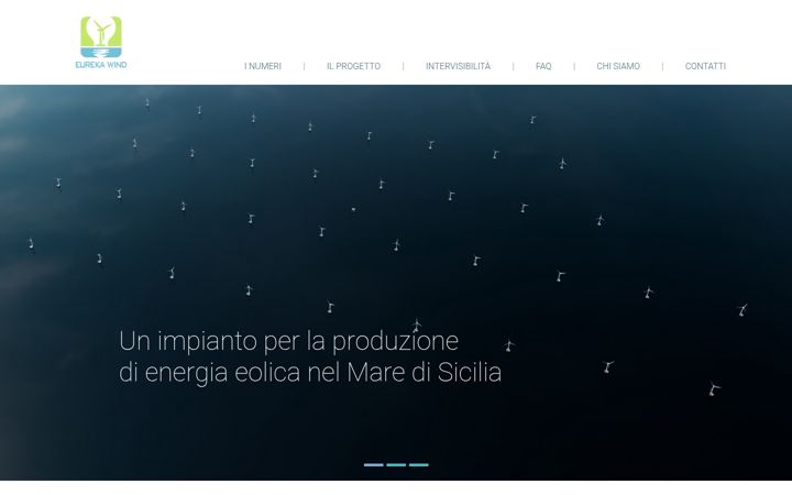Screenshot of eurekawind.it