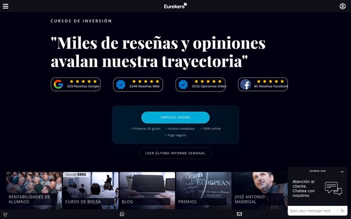 Screenshot of eurekers.com