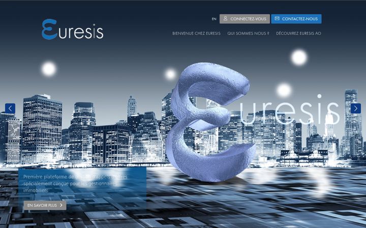 Screenshot of euresis.fr