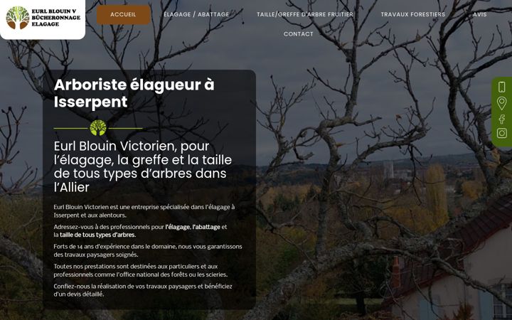 Screenshot di eurl-blouin.fr