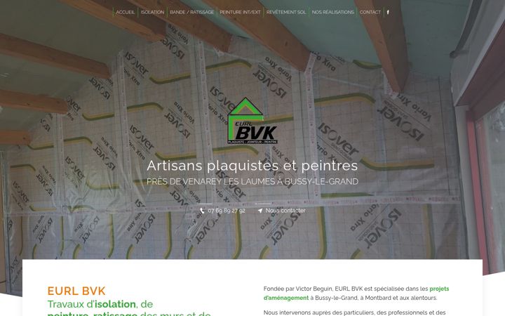 Screenshot di eurl-bvk.fr