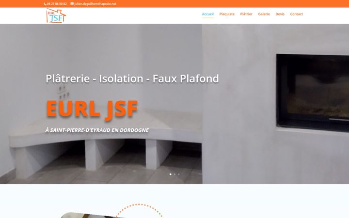Screenshot of eurl-jsf.fr