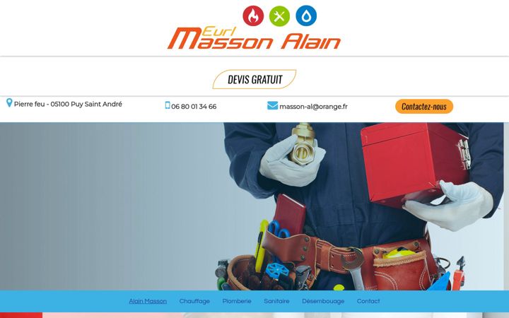 Screenshot di eurl-masson.fr