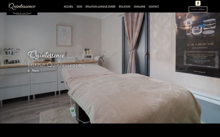 Screenshot of eurl-quintessence.fr