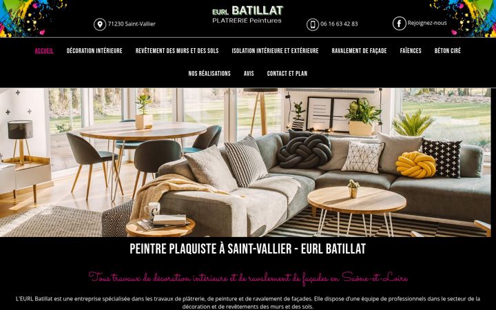 Screenshot di eurlbatillat.fr