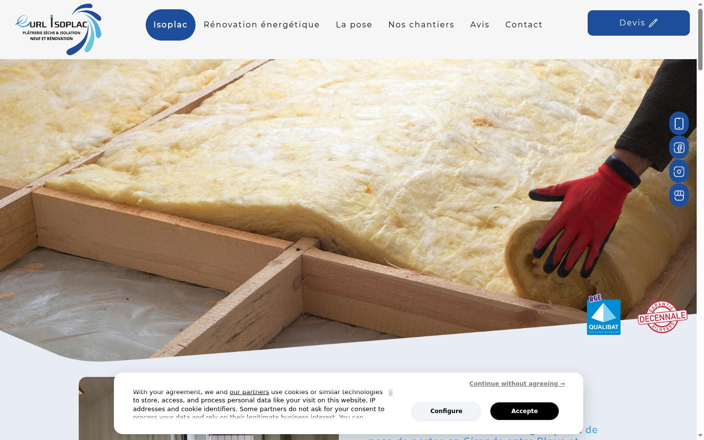 Sutikimo reklamjuostės, rodytos prieš bet kokią sąveiką, ekrano kopija