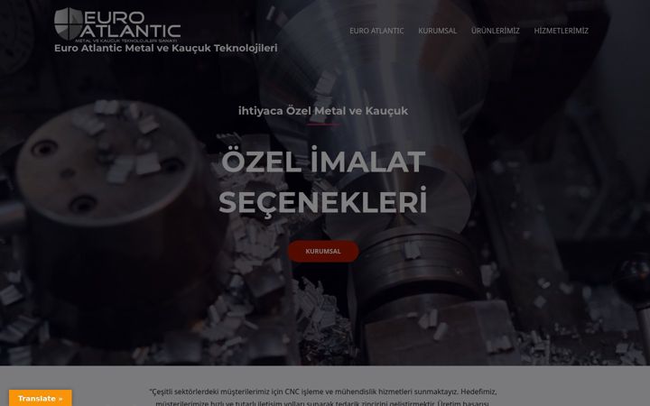 Screenshot of euro-atlantic.com
