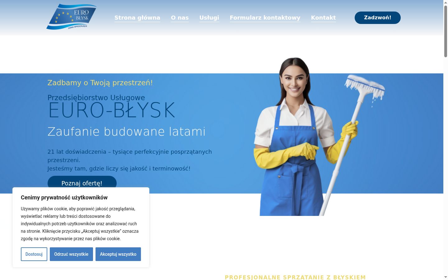 Screenshot des Einwilligungsbanners vor jeglicher Interaktion