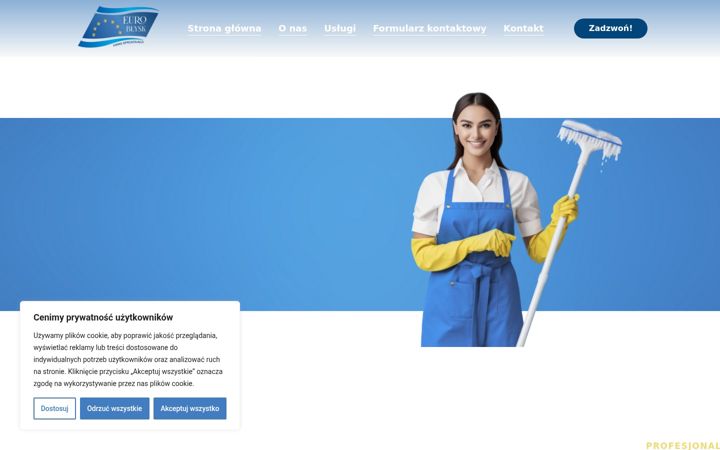 Screenshot von euro-blysk.com.pl