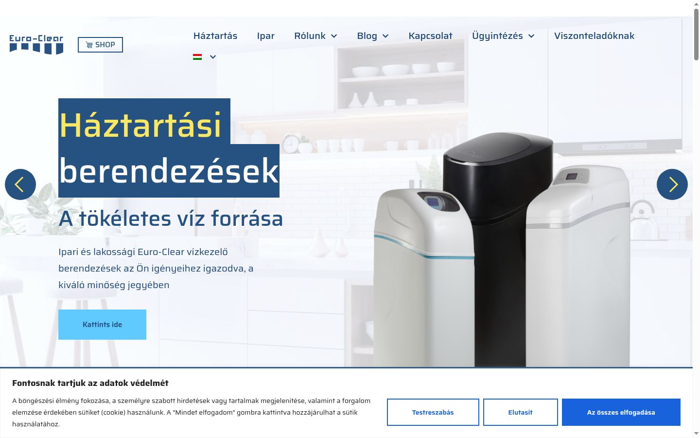 Snímek obrazovky baneru souhlasu zobrazeného před jakoukoli interakcí