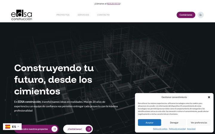 Screenshot of euro-duero.com