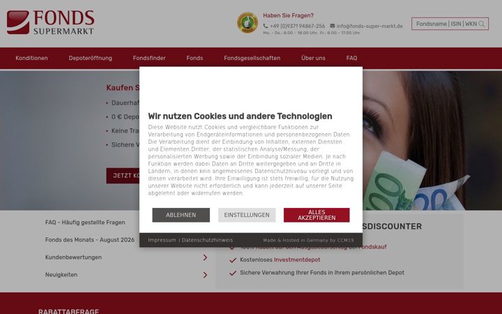 Screenshot of euro-fonds-shop.de