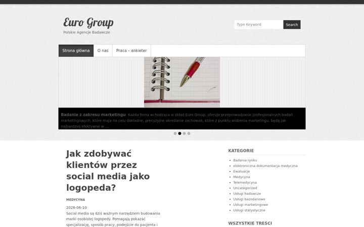 Screenshot von euro-group.pl