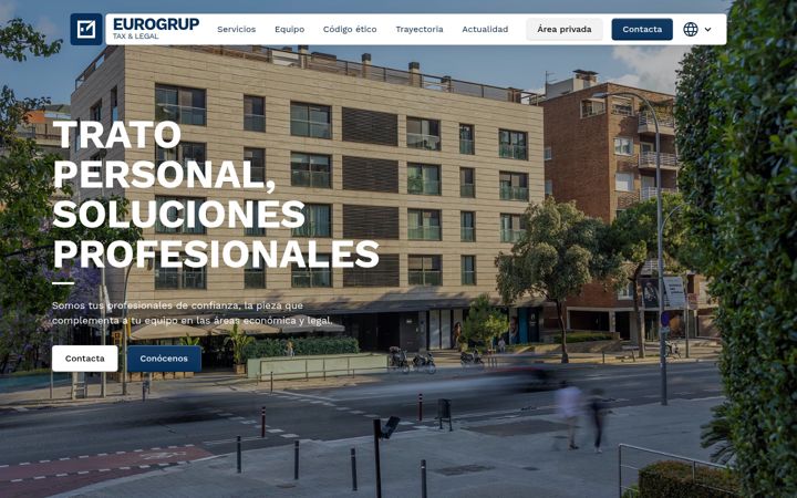 Captura de pantalla de euro-grup.com