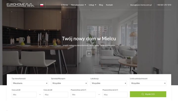 Screenshot von euro-home.com.pl