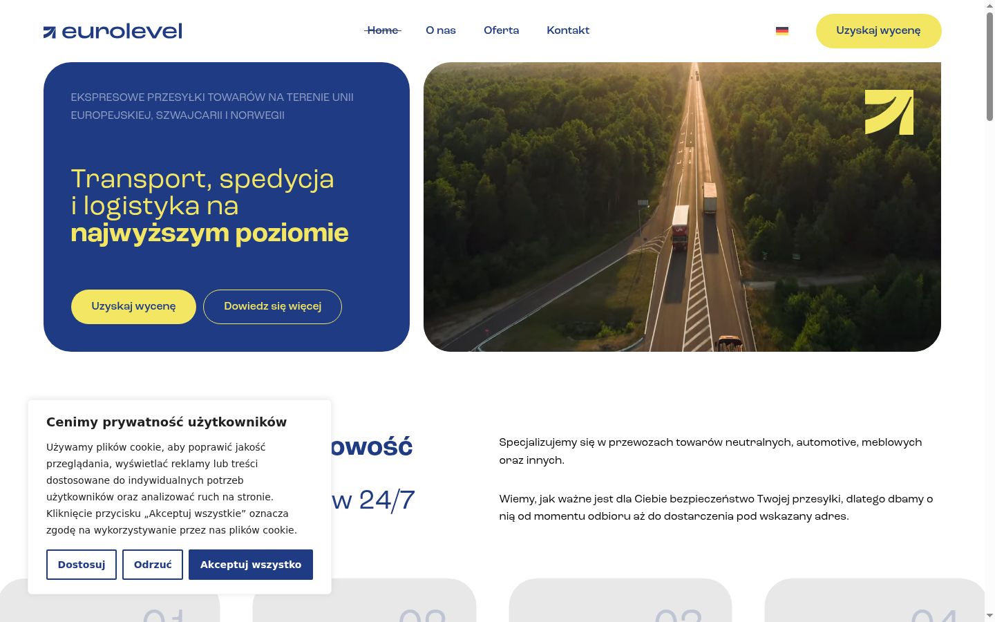 Screenshot tal-banner tal-kunsens muri qabel kwalunkwe interazzjoni