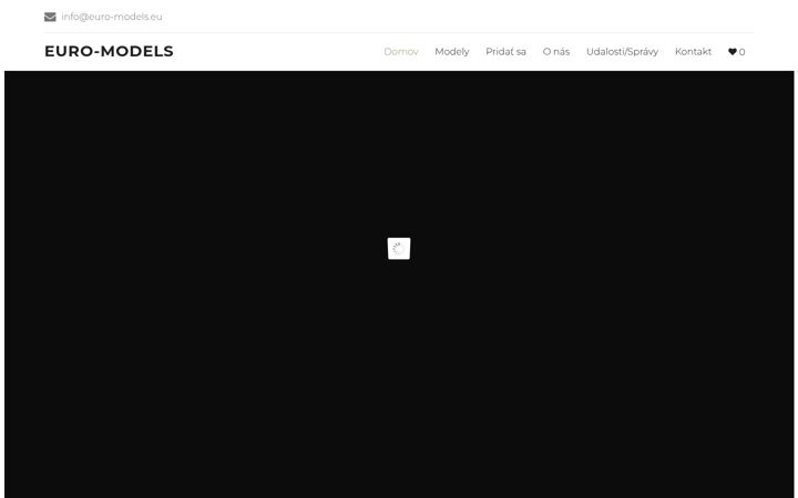 Screenshot of euro-models.eu