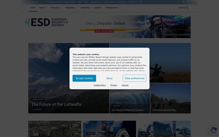 Screenshot of euro-sd.com