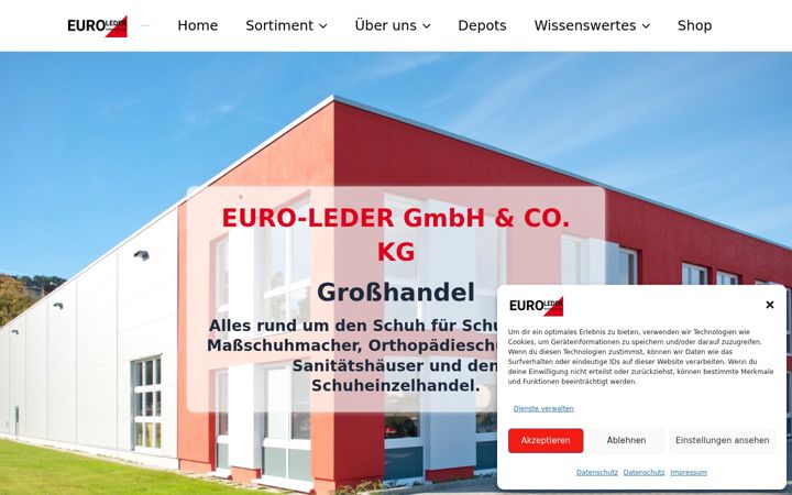 Kuvakaappaus sivustosta euro-service-depot.de