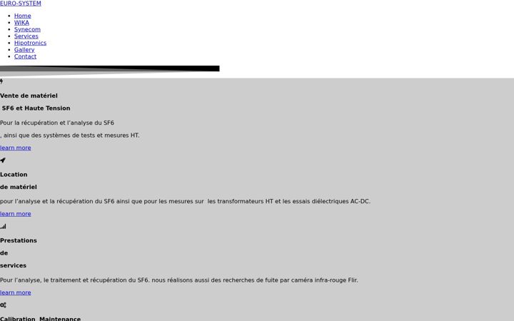 Screenshot van euro-system.info