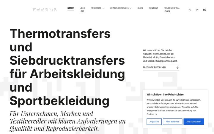 Skjámynd af euro-transfers.de