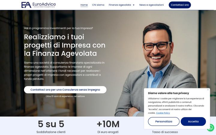 Screenshot of euroadvice.eu