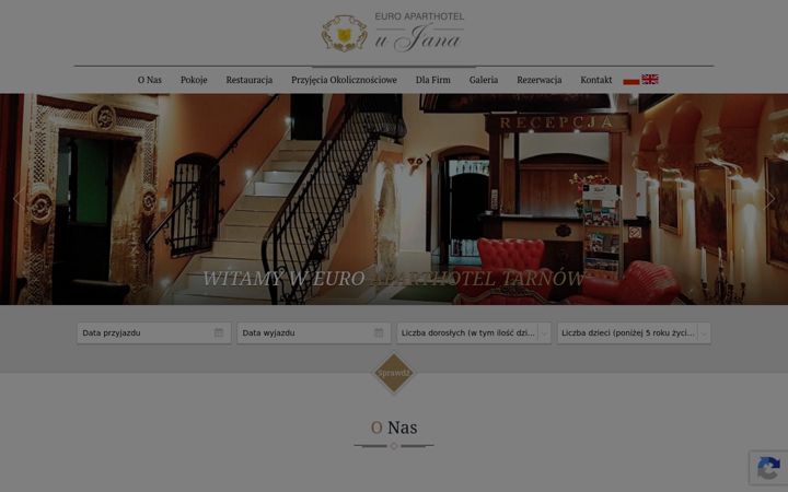 Screenshot of euroaparthotel.pl