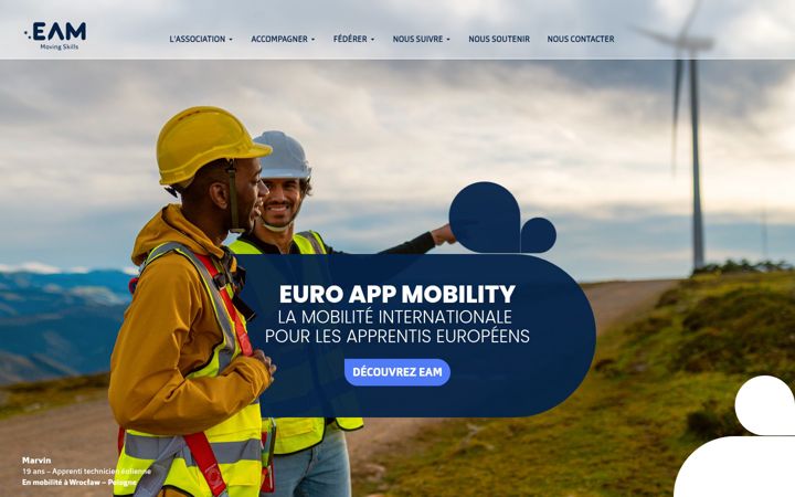 Screenshot ta' euroappmobility.eu