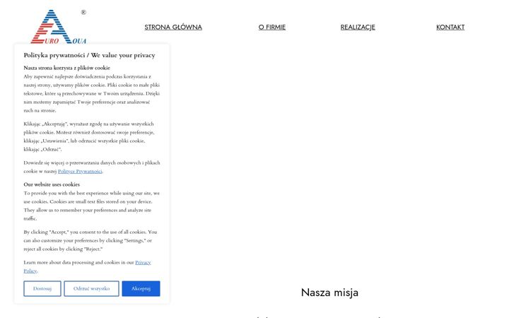 Screenshot of euroaqua.pl