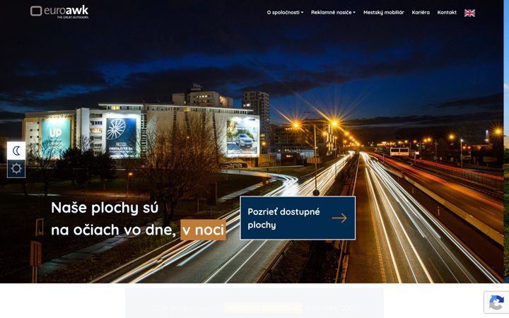 Screenshot von euroawk.sk