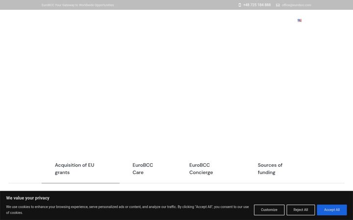 Screenshot of eurobcc.com