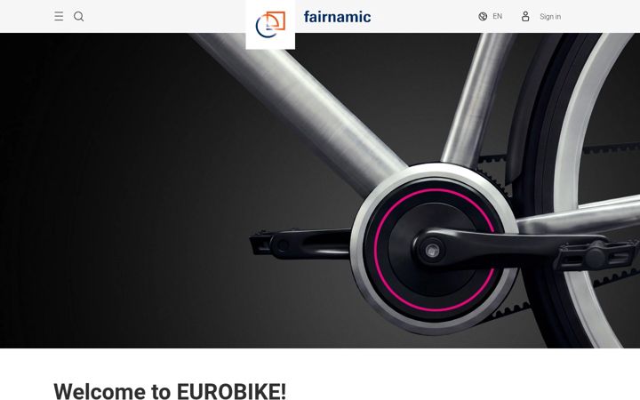 Screenshot of eurobike.com