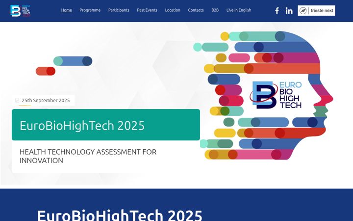 Screenshot του eurobiohightech.it
