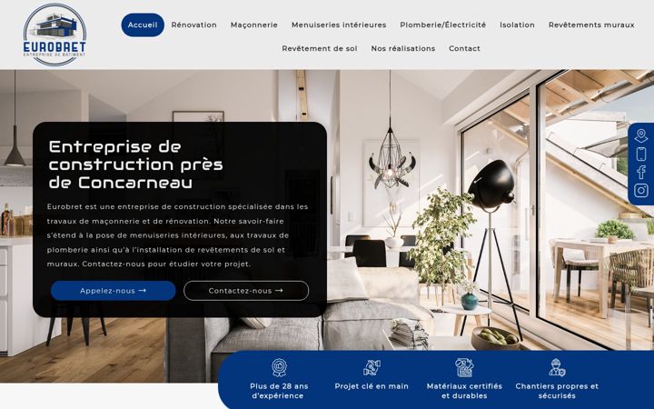 Screenshot of eurobret.fr