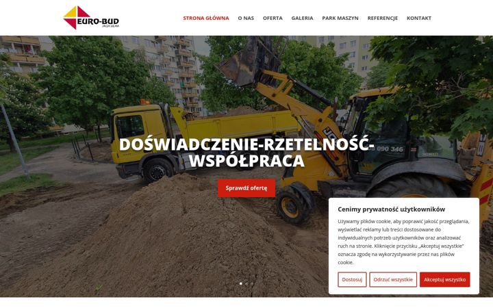 Screenshot von eurobud-dachy.pl