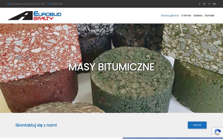 Screenshot of eurobudasfalty.pl