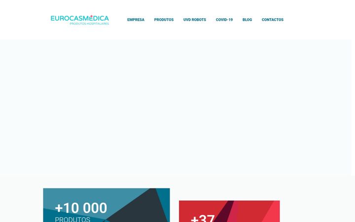 Screenshot of eurocasmedica.com