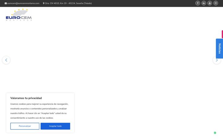 Screenshot of eurocemmorteros.com