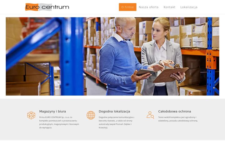 Screenshot of eurocentrum.com.pl