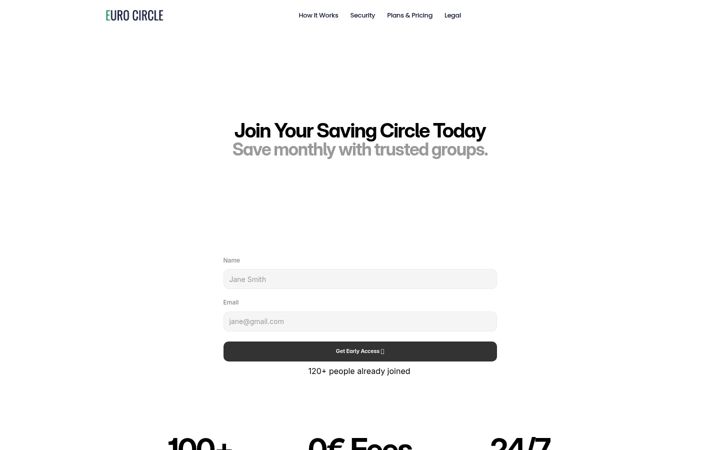 Screenshot of eurocircle.eu