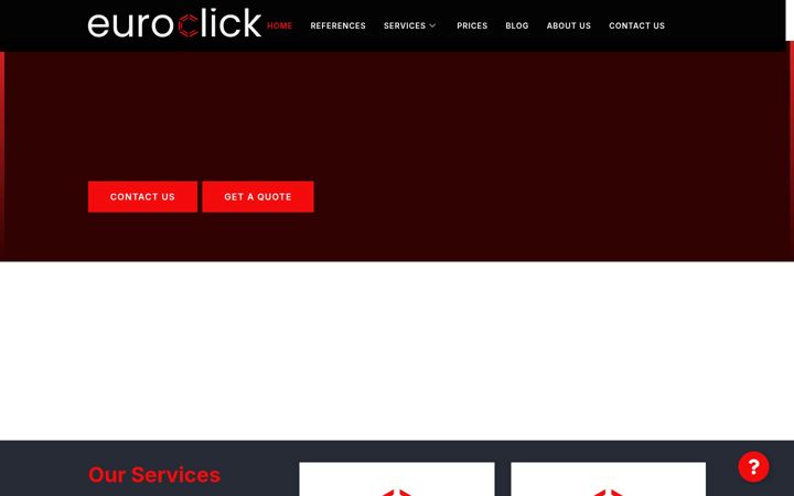Screenshot του euroclick.se