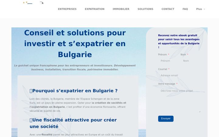 Screenshot of euroconsulting.eu.com