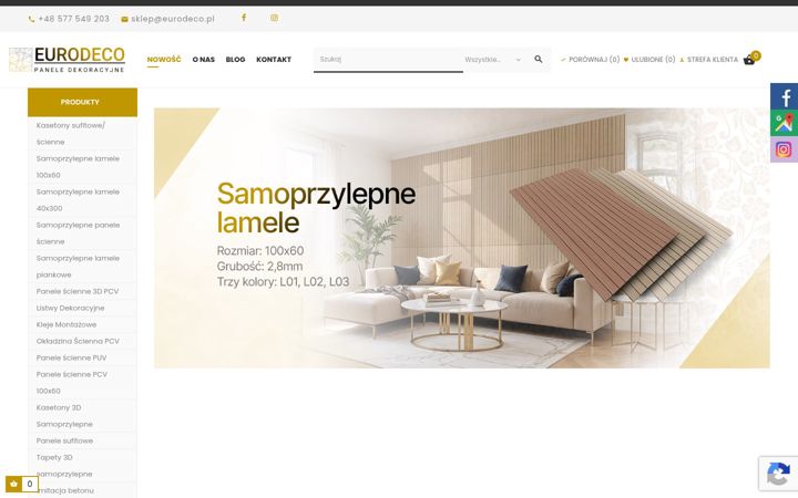 Screenshot of eurodeco.pl