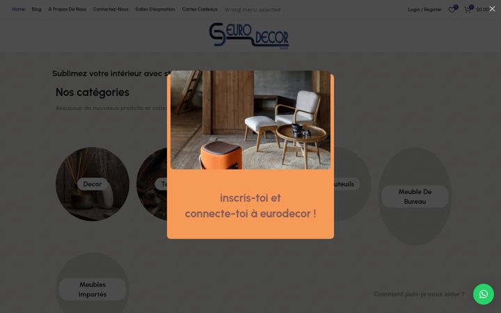 Screenshot of eurodecor-ml.com