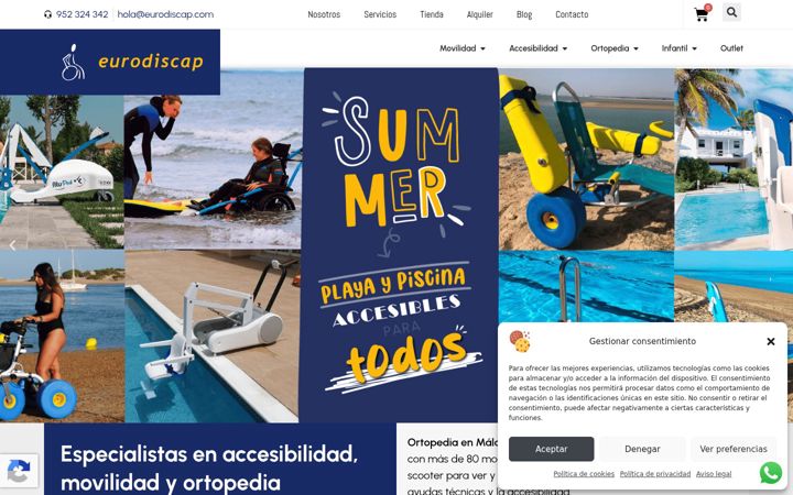 Screenshot of eurodiscap.es