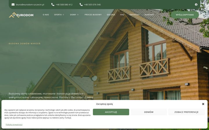 Screenshot von eurodom-szczecin.pl