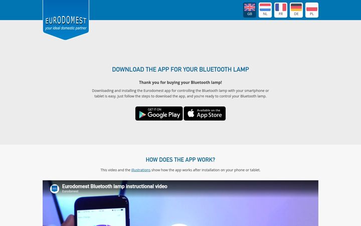 Screenshot of eurodomest.com