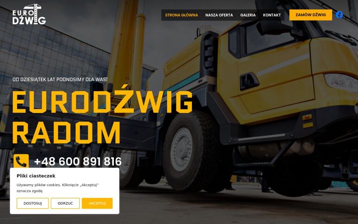 Screenshot of eurodzwig.pl